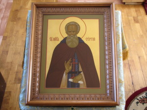 Чтимая Икона Преподобного Сергия игумена Радонежского